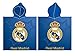 Real Madrid Poncho Playa Toalla Tiempo Libre y Sportwear Unisex Infantil, Juventud (Multicolor), Talla Única