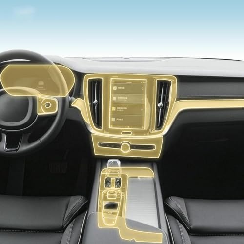 PPF intérieur Volvo S60 protection console trajets sereins
