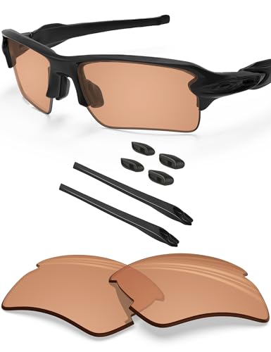 Image of BLAZERBUCK Anti Salt Replacement Lenses & Sock Kit for Oakley Flak 2.0 XL OO9188 Sunglasses