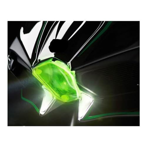 Grille phare moto H2 éviter les fissures de lentille avec ce bouclier transparent antichoc