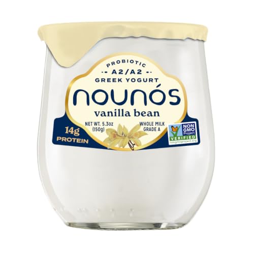 Nounos Vanilla Bean Lowfat Greek Yogurt
