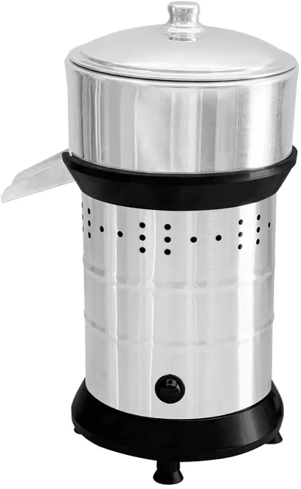 Espremedor de Suco de Laranja e Limão Industrial 700W Bivolt Inox, Extrator Profissional com Jarra 3 Litros para Uso Doméstico e Comercial (700W)