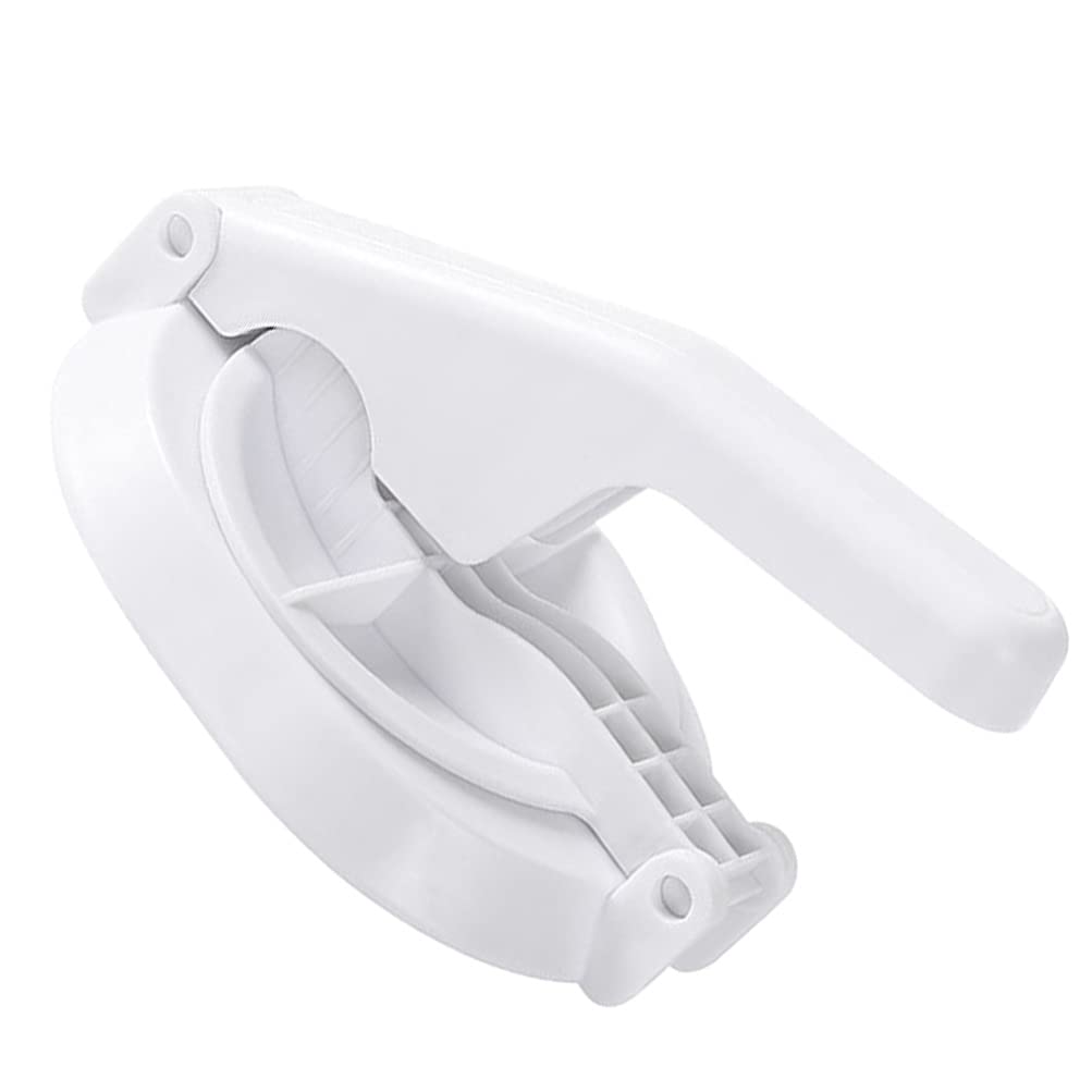 Cabilock 1pc Manual Dumpling Skin Maker Tool Easy Use Wrapper Press Mold for Quick Dumpling Preparation Comfortable Grip Design Efficient Kitchen Gadget for Homemade Random Style