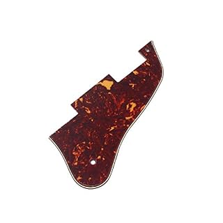 Alnicov Pickguard pour guitare Gibson ES-335, style court (tortue rouge 3 plis) - Les Beatles, Paul McCartney, John Lennon, RIngo Starr, George Harrison Alnicov Pickguard pour guitare Gibson ES-335, style court (tortue rouge 3 plis) – Image 5