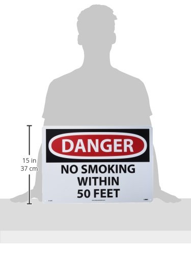 Panneau de signalisation Danger No Smoking contre les risques - 4
