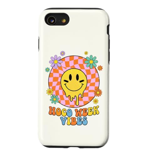 HOCO Week Vibes Drippy Smile Eye Paint Wavy Retro Homecoming Case for iPhone SE (2020) / 7/8
