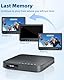 FELEMAN DVD Player Für Fernseher, Mini DVD Player HDMI 1080P, Allen Regionen, Anti-Shock, unterstützt USB/TF-Karte, integriertes PAL/NTSC und Fernbedienung