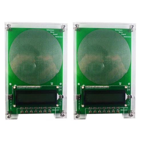 eletechsup 7.83Hz 0.83 6.5 14.3, 20.8, 27.3Hz Schumann Resonance Earth's electromagnetic Field Spectrum Ultra Low Frequency Generator (2X with Shell)