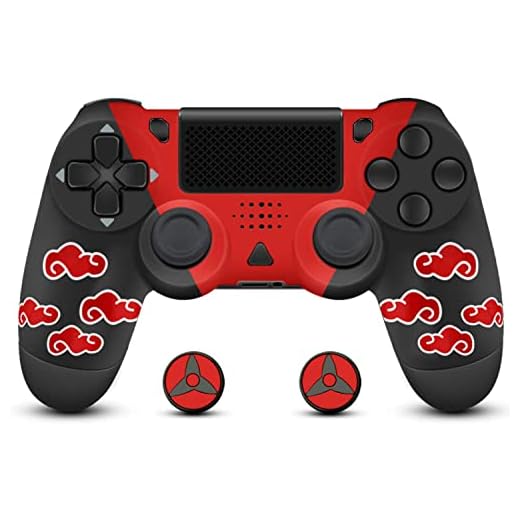Zamia Replacement for PS4 Custom Wireless Controller, Controller Gamepad Joystick for PS4/Slim/Pro/Windows PC(Clouds)