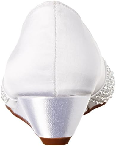 Touch Ups Women's Alice Wedge Pump, White, 10.5 W US | Image 2