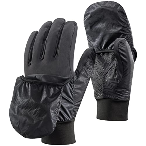 Black Diamond BD801096SMOKXL_1 Wind Hood Softshell Gloves, Smoke, X-Large