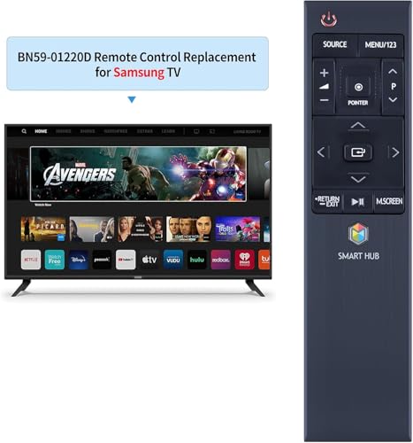 Télécommande BN59-01220A de remplacement pour retrouver vos menus Smart