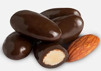 Dark Chocolate Covered Almonds   Premium Snack Treat 1 Kg