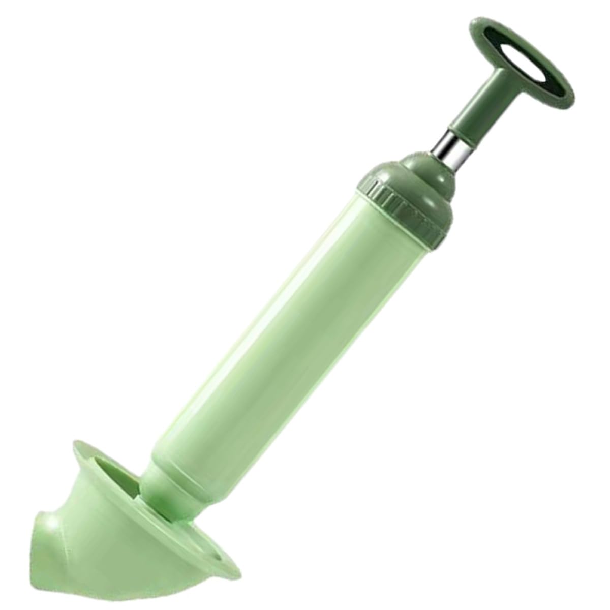 Ventouse de salle de bain pour un débouchage facile des WC en PVC vert clair