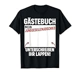 Junggesellenabschied Bräutigam JGA Gästebuch