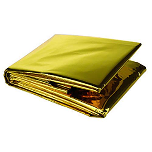 Foil Blanket SENRISE Medi Emergency Foil Blanket, Reflective&Thermal Safety, Emergency First Aid, Survival Blankets for Camping, Outdoors, Hiking