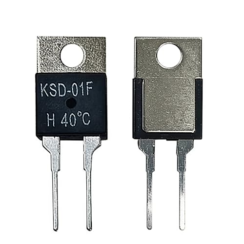 2PCS KSD-01F/KSD01F 0-150�x �ʏ��/�J TO-220 ���x�X�C�b�` �T�[���X�^�b�g �T�[�}���v���e�N�^�[(Normally Open,120C)