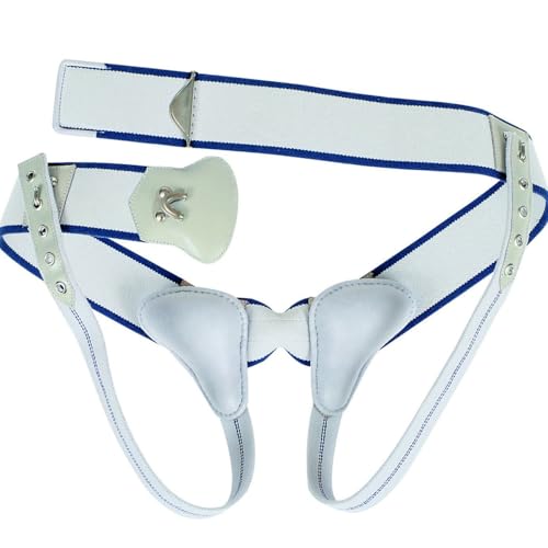 Braguero inguinal bilateral con almohadilla anatómica, talla 5 miniatura 1