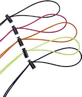 Gejoy 10 Sets Bungee Cord Strap Kit, Include Adjustable Replacement Swimming Goggle Straps