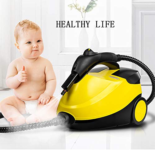 Cgoldenwall High Temperature Pressure Steam Cleaner Cleaning Machine Portable For Multifunctional Household Air Conditioner Lampblack Machine Yellow 110V/220V (220V) #TOP4