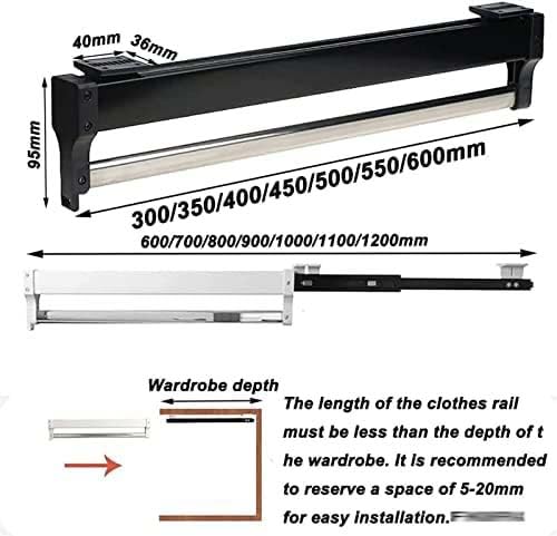 Cintre robuste extensible de rangement pour dressing et placard