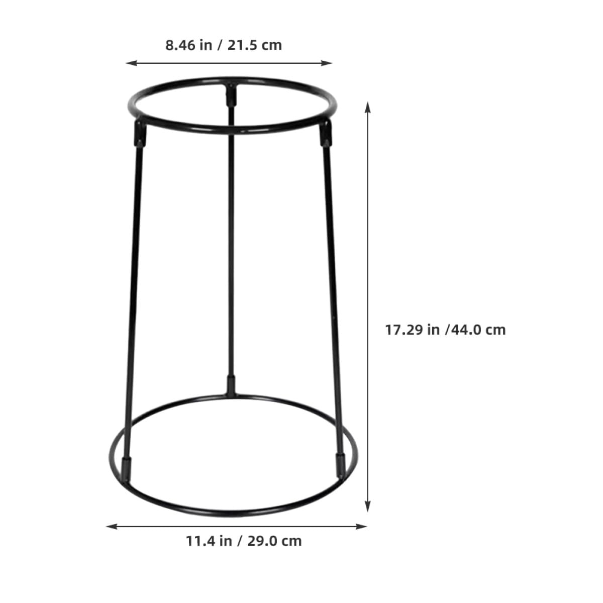 Soporte para Africano de Metal Ajustable 10-13 Pulgadas, Soporte para Djembé, Accesorio de Percusión Resistente para Práctica y Presentaciones en Escenario