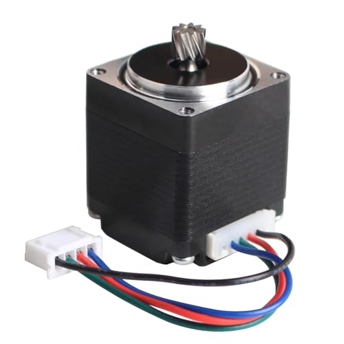 BCZAMD Accesorio para impresora 3D Bambuolab A1 extrusora de motor de repuesto: 28 motor paso a paso Pancake DC 24 V 0,5 A 2 fases 1.8 ángulo de paso para el accionamiento A1 Mini extrusora en