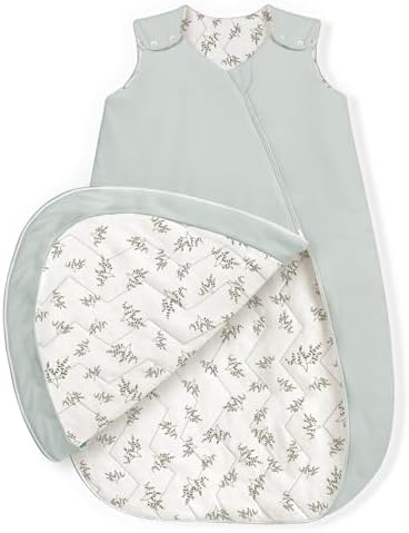 lulumoon Baby Schlafsack 2.5TOG Baumwolle: Winterschlafsack für 16–20°C | YKK 2-Wege-Reißverschluss für Windelwechsel - Winter Babyschlafsack – Baby 3-9 Monate 62/68 OEKO-TEX Baumw