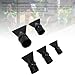 GLOGLOW Short Duckbill Aquarium Water Outlet, 5 Pcs Black Aquarium Return Nozzle Pump Return Pipe Fitting for Aquatic Systems Water Management