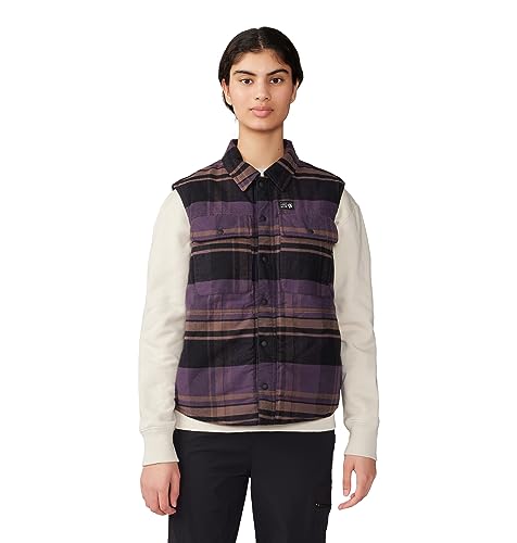 Gilet flanelle Mountain Hardwear femme pour contrer le vent frais en S