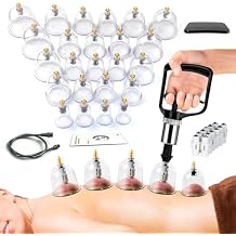 Cupping Set Massage Therapy Cups Cupping Kit for Body Cellulite 24 Suction Cups