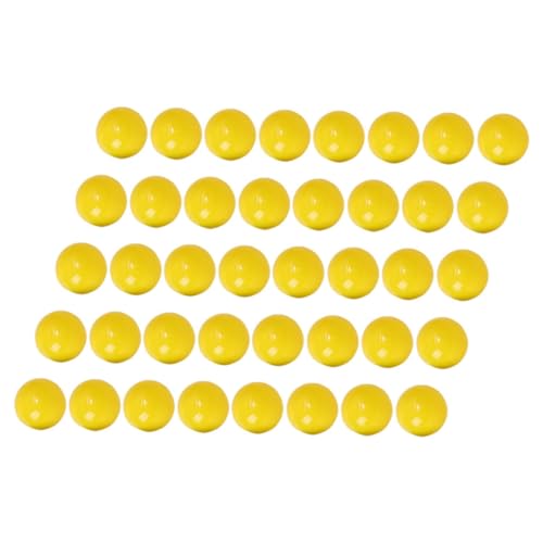 Cabilock 50pcs Fillable Raffle Balls Soft Plastic Party Balls Bright Colors for Events