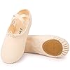 Women’s Ballet Shoes Canvas Dance Slippers Yoga Practice Shoes for Girls/Adults