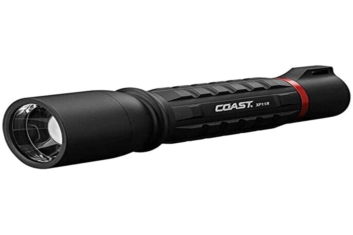 Coast XP11R Rechargeable Dual Power LED Torch- 2100 Lumens Black