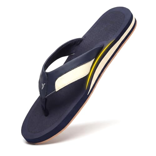 Image of YOHO ArchFlex orthopedic slippers for men | Arch support for pain relief | Soft, Anti-Skid, lightweight | comfortable padded straps flip flops for Everyday