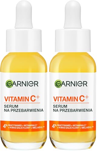 Sérum Vitamine C Garnier anti-taches et teint terne duo sérums super éclat