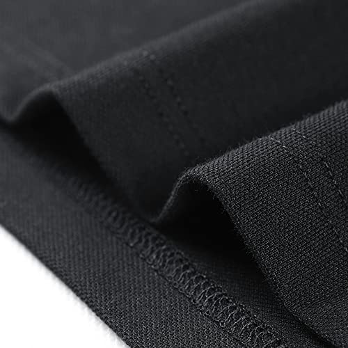 Mens Polo Shirts Crown King Embroidered Long Sleeve Polo Shirt Cotton Tennis Shirts for Men3