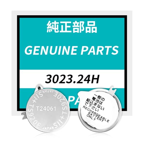 PFHL 3023.24H Battery, (2025 New) TS920E Rechargeable Battery for Seiko 3023.24H V172, V174, V175, V176, VS72, VS75 Capacitor Watch Batteries