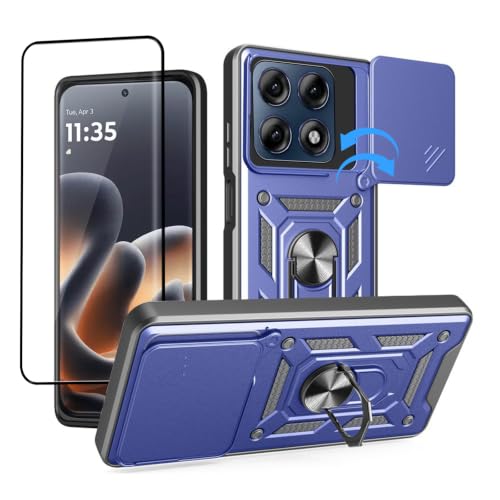 Coque Motorola Edge 70 Pro avec protège-écran 3D et cache caméra