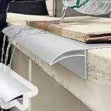 Aluminium-Rand, lackierbar, verdicktes Design, mehrere Längen erhältlich
