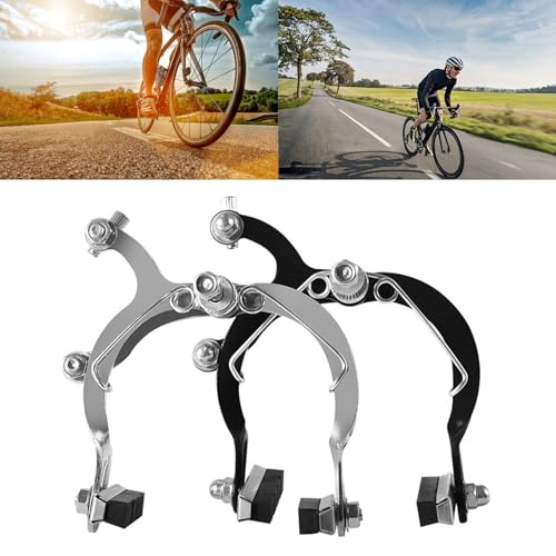 mioosho Bicycles Type C Brake Calipers Front & Rear Road Bike Brakes Rear & Front Brakes Durable