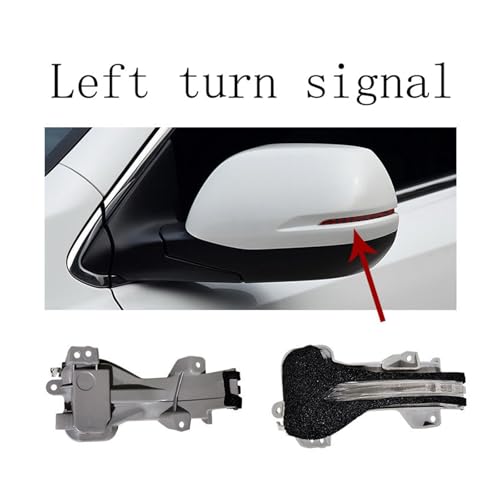 Coque boîtier rétroviseur CR-V marron non peint pour réparation auto L - 5