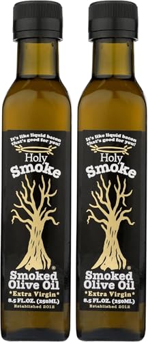 Aceite de oliva extra virgen ahumado Holy Smoke, pack 2