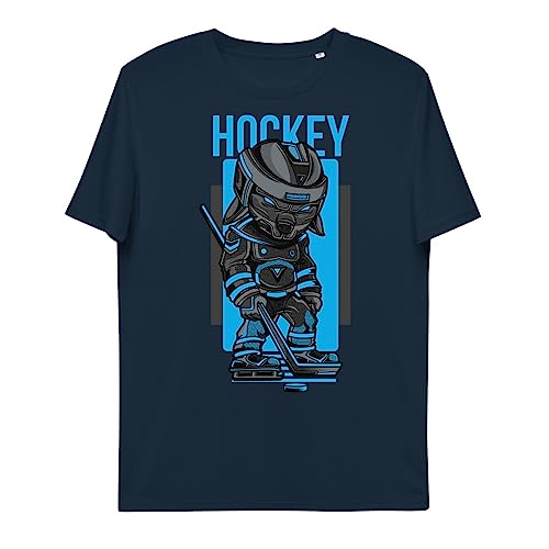 T-shirt hockey homme en coton bio idéal pour vos journées décontractées et le sport