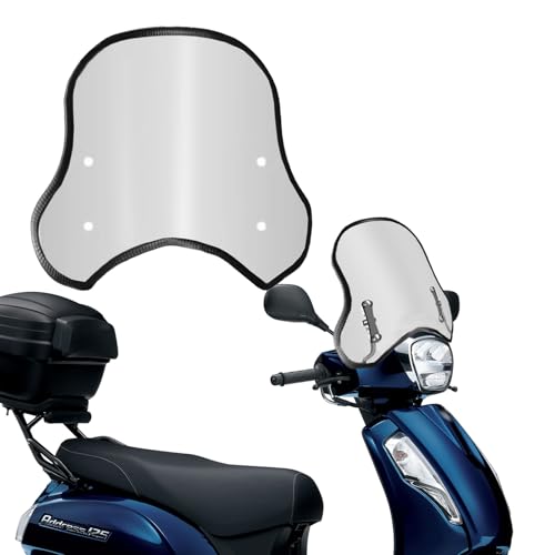 KAGEFUNE For �A�h���X125 Address 125 2025�p �o�C�N�p ���h�t�F�A�����O �t�����g�E�B���h�f�t���N�^�[�V�[���h �G�b�W�X�g���b�v�t�� �A�h���X125 2018-2026 ���h�v���e�N�^�[ �o�C�N�A�N�Z�T���[ (�����J���[,�u