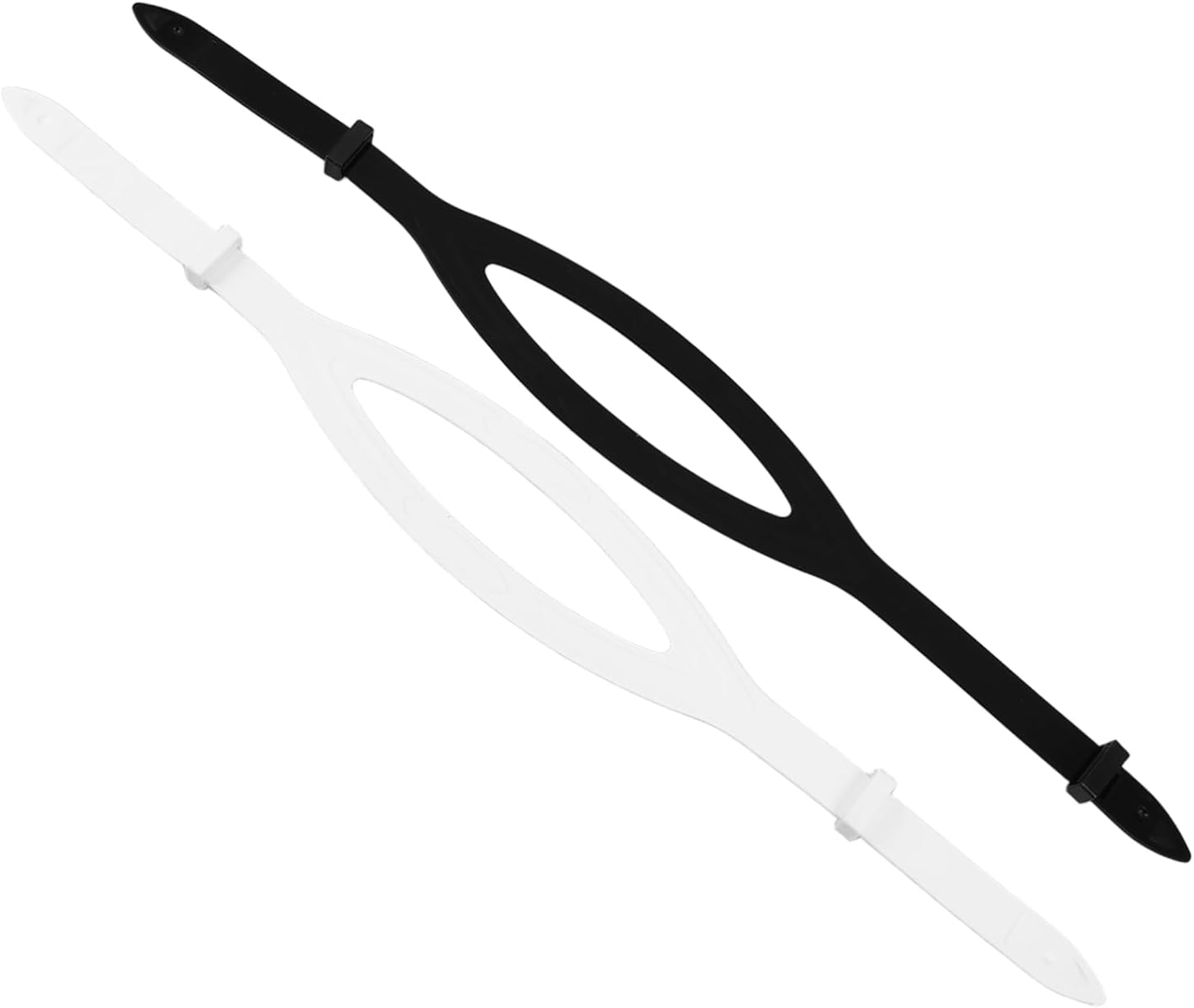 2pcs Silicone Diving Mask Strap Split Design for Secure Fit Durable Soft Silicone Eyewear Retainer for Swimming and Scuba Suitable for Men and Safety Glasses