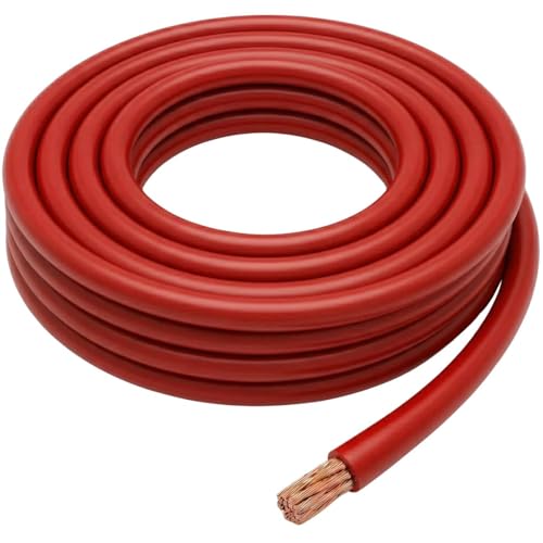 Câble de véhicule 10mm² rouge anti-feu pour stopper les pannes