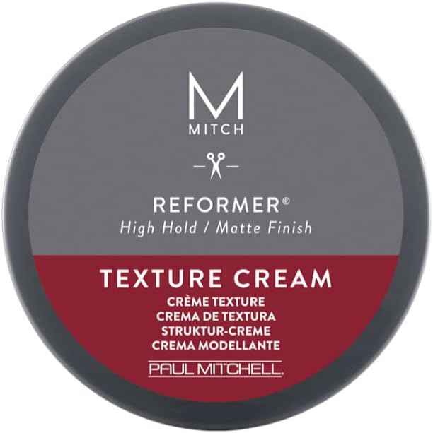 Paul Mitchell Mitch Reformer Styling Paste for Matte Men’s Hair, Hair Pomade for Strong Grip, Great Hair Structure and Filling, 85g