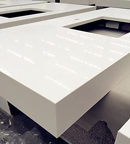 Image of VViViD White Galaxy Granite Vinyl Sheet Roll Wrap Architectural Film (60 inch x 10ft Large Roll)