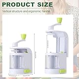 Zoom IMG-2 pmueuff spiralizzatore di verdure 4 Zoom IMG-2 pmueuff spiralizzatore di verdure 4